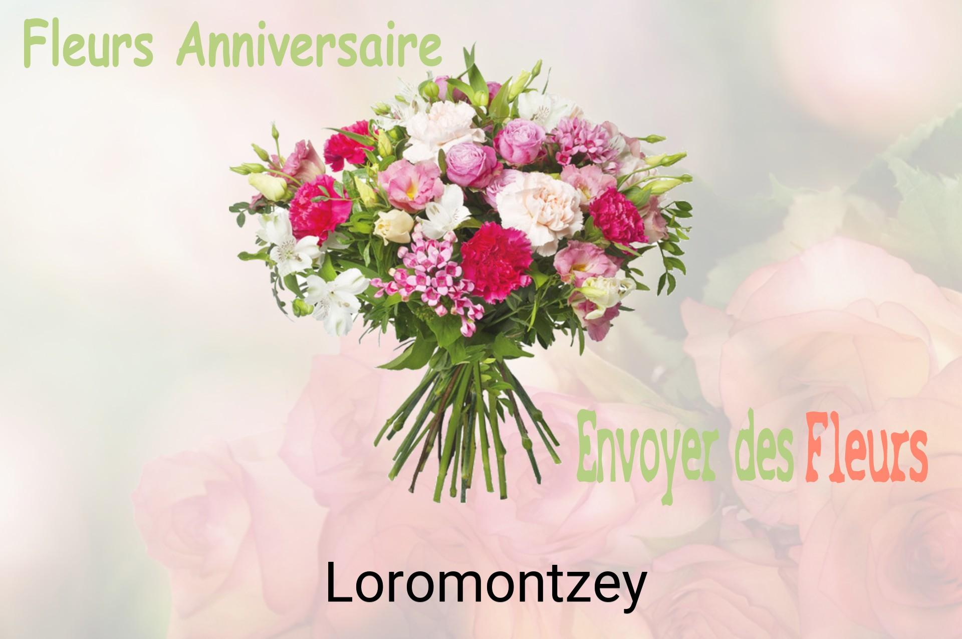 Bouquet de fleurs d’anniversaire livré à Loromontzey